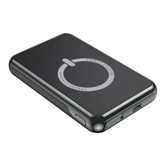 Awei P118K Wireless Charging Portable Power Bank ( 5000 mAh ) - Black